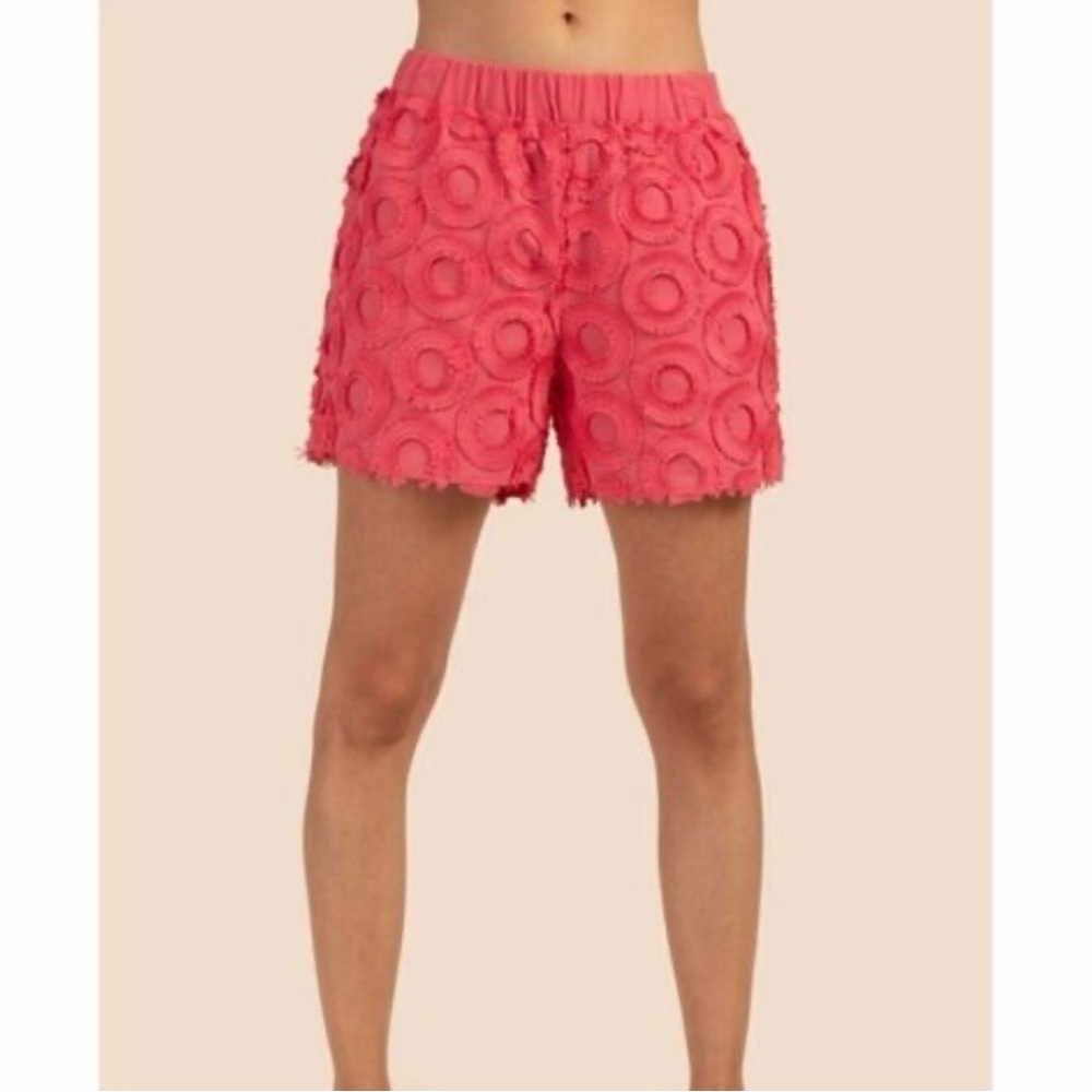 Trina Turk Coral Lonni Short Size 6